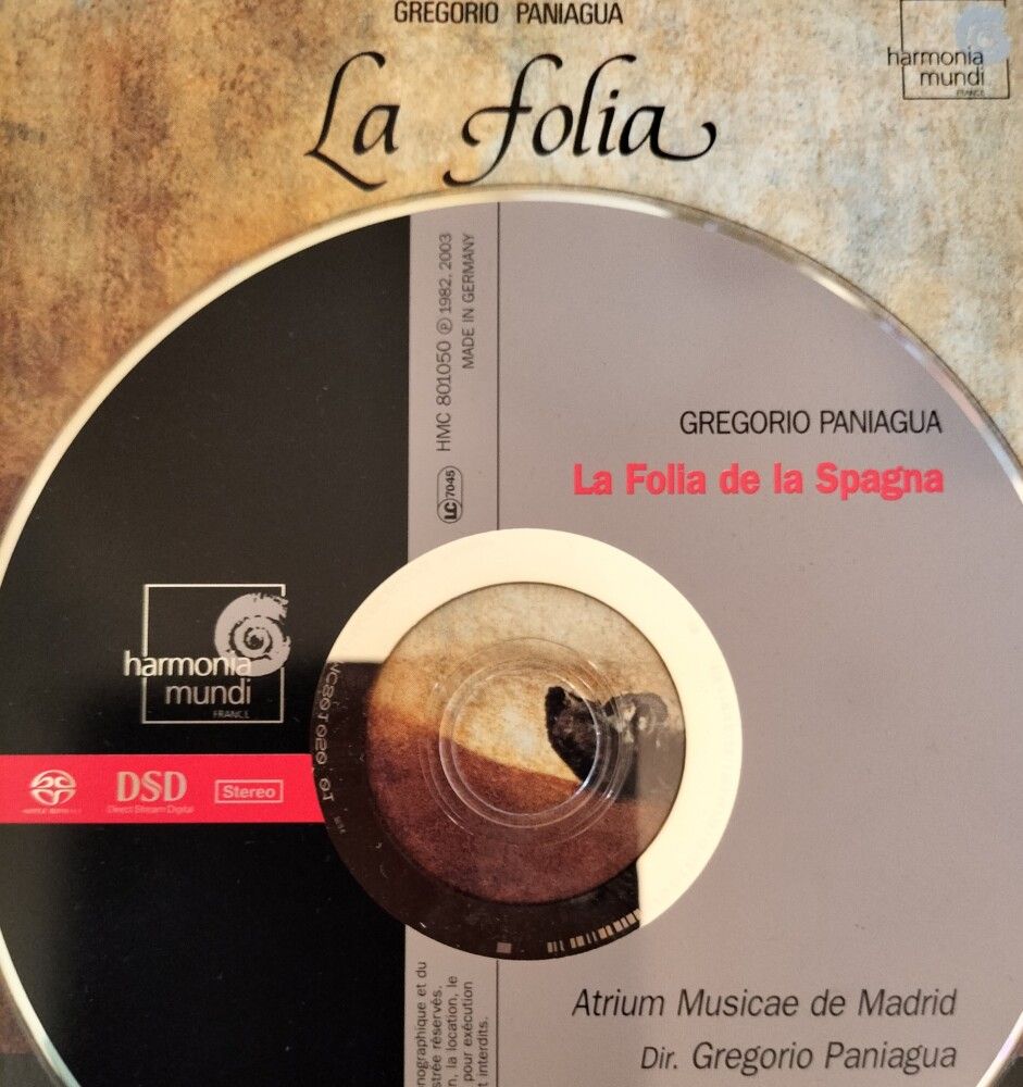La Folia_Gregorio Paniagua/harmonia mundi